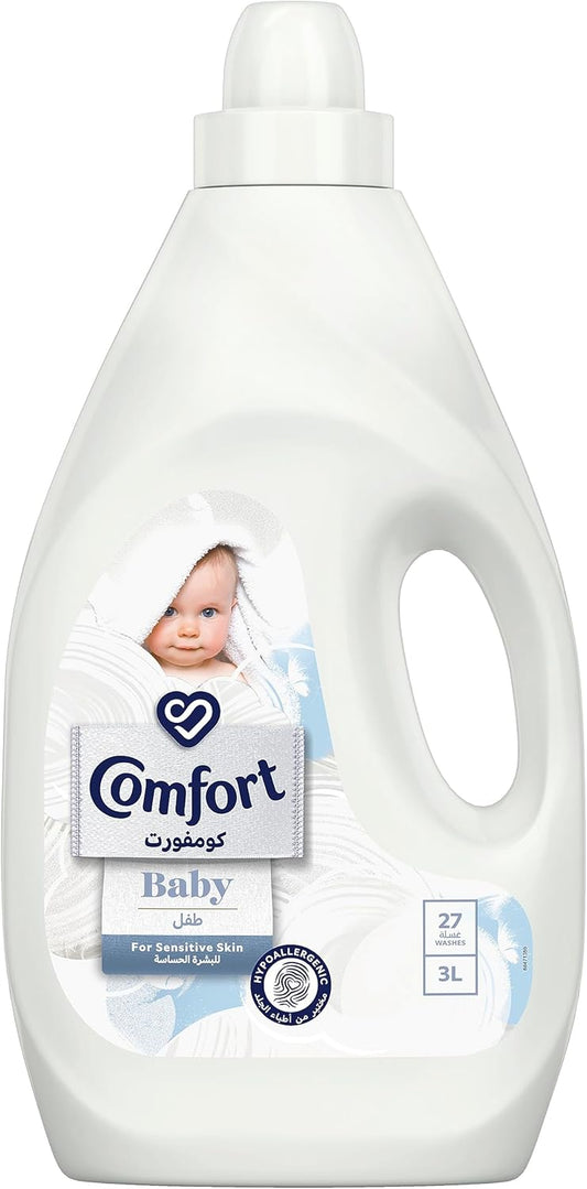 Comfort Baby Fabric Softener – Dermatologically Tested for Sensitive Skin, 3 L